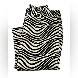 Telluride Zebra Print Pants